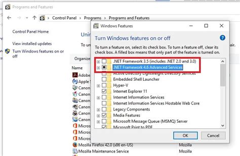 .net framework 4.6|windows10 net framework 4.6.